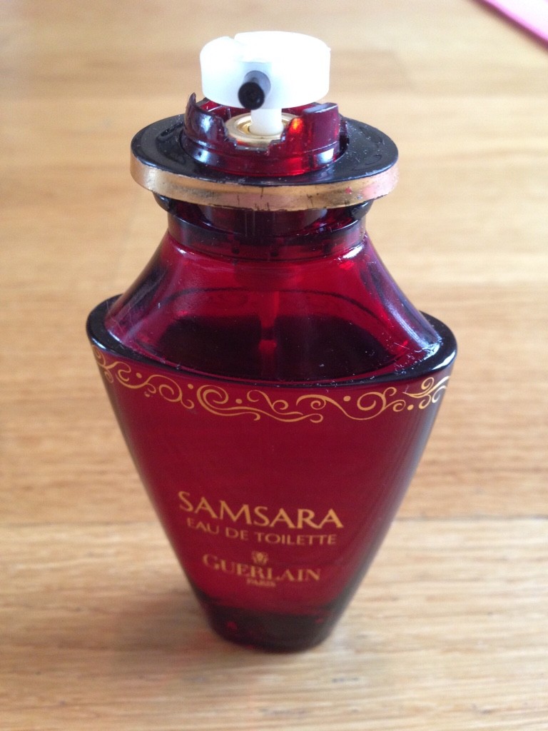 娇兰 圣莎拉淡香水 guerlain samsara eau de toilette, 1989 的香水