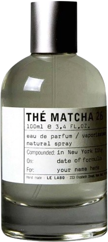 香水实验室抹茶26 Le Labo The Matcha 26|香水评论|香调|价格|味道|香 