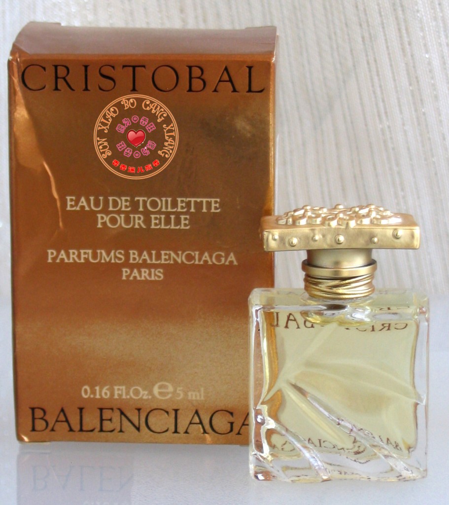 巴黎世家 同名女士 balenciaga cristobal, 1998 的香水细节图