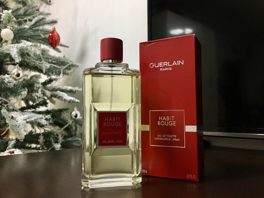 闻香识人 篇二：Guerlain Habit Rouge 满堂红 EDT｜我终于收集齐了娇兰男香三剑客_男士香水_什么值得买